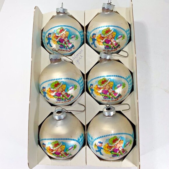 Leon Jason Other - Vintage Strawberry Shortcake Polly Pal Christmas Ornaments Leon Jason Set of 6